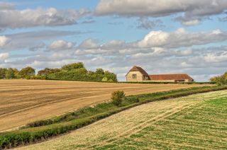 The romance of a converted barn in the countryside always appeals.