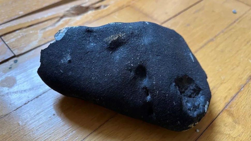 Rock that crashed through New Jersey home may be 4.6 billion-year-old chunk  of Halley's Comet