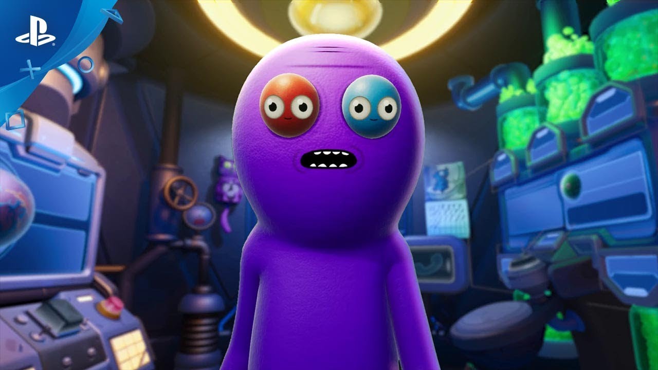 Trover Saves the Universe: Trover with eyes within his eyes