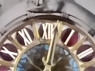 Grand Central Station building clock photo