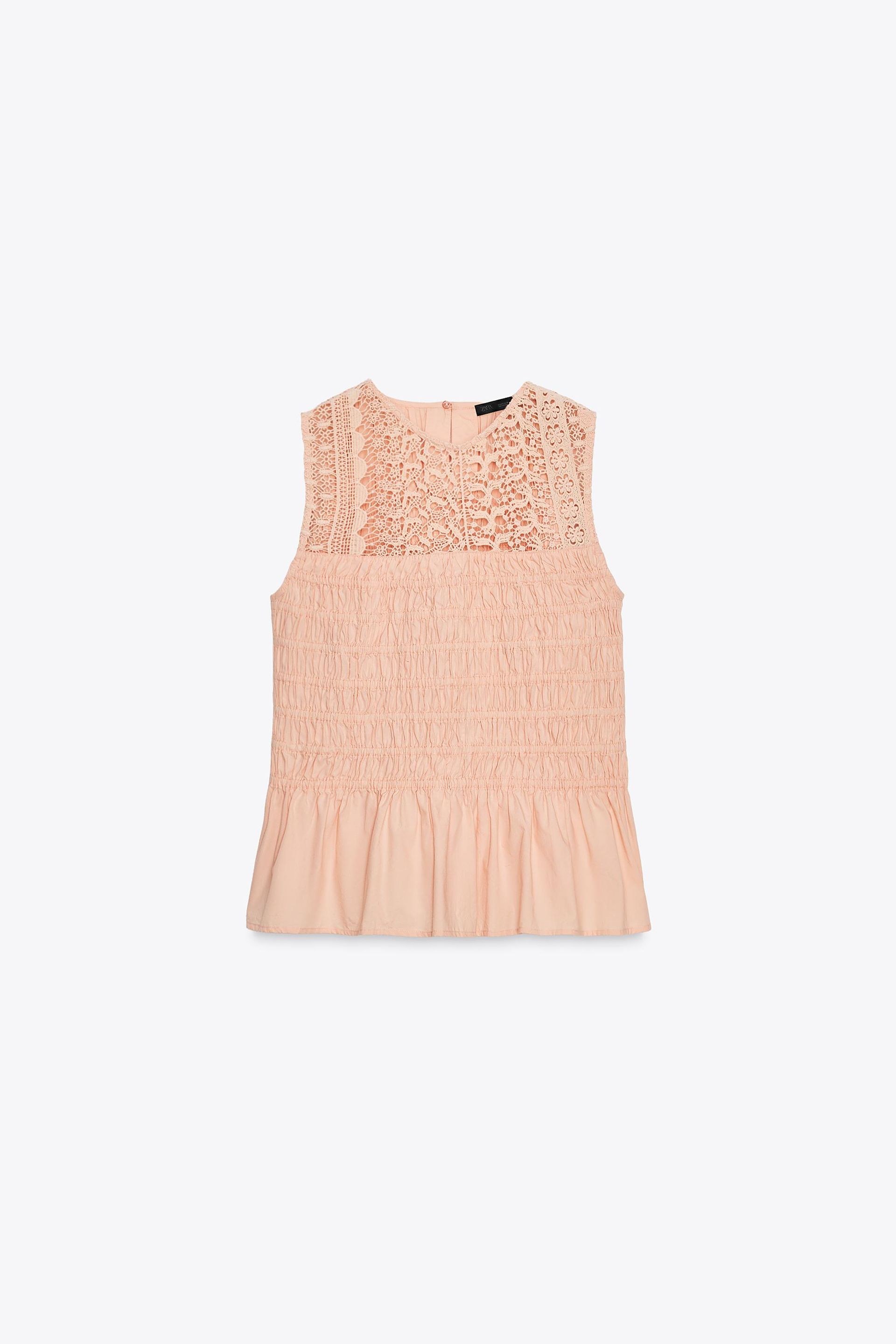 Ruffled Elastic Top