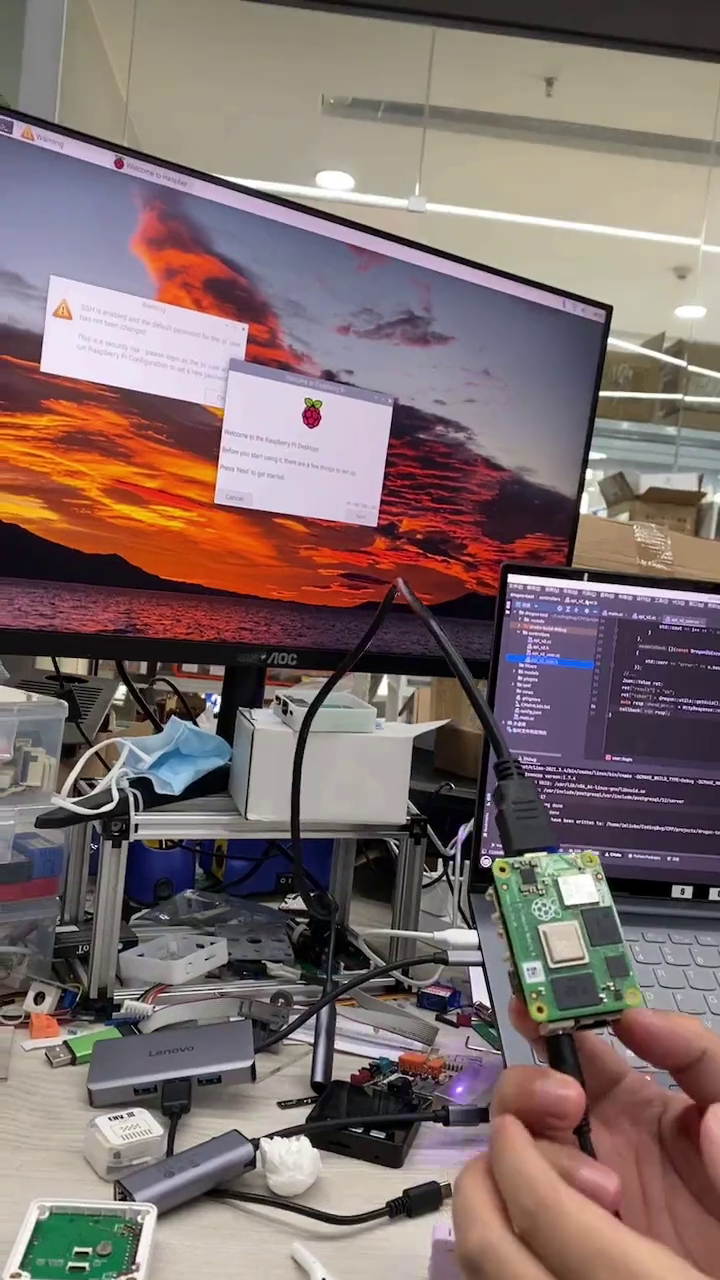 M5 Stack Raspberry Pi Compute Module 4 Carrier Board