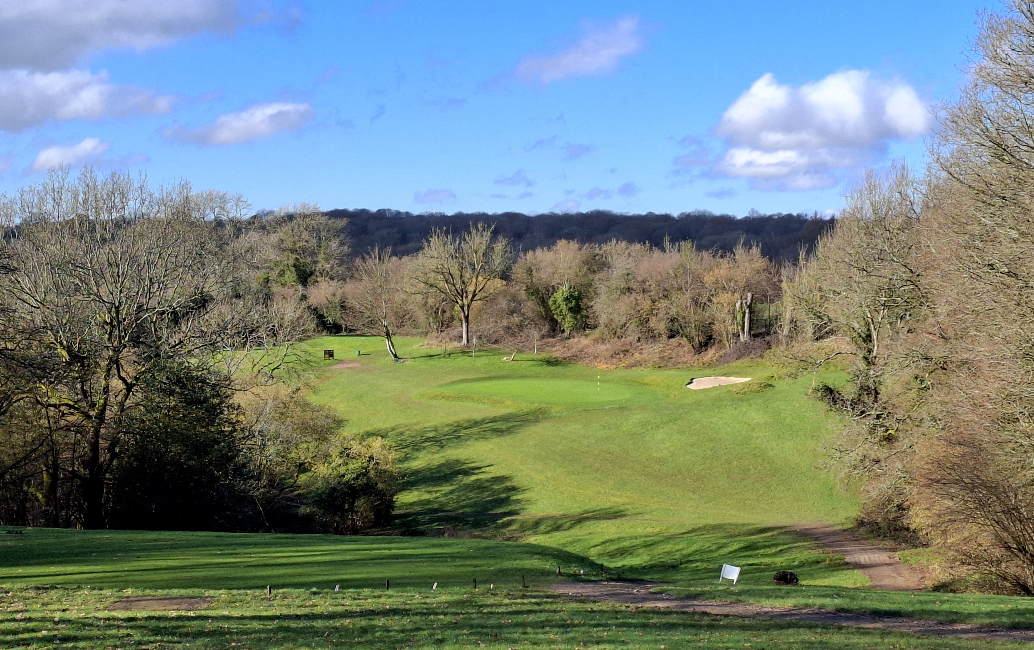 The par-3 3rd at Alton Golf Club