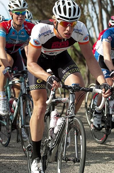 Edward White (Paramatta Race Team) lies 48th overall two-and-a-half minutes behind the tour leader Patrick Shaw (Genesys Wealth Advisers).