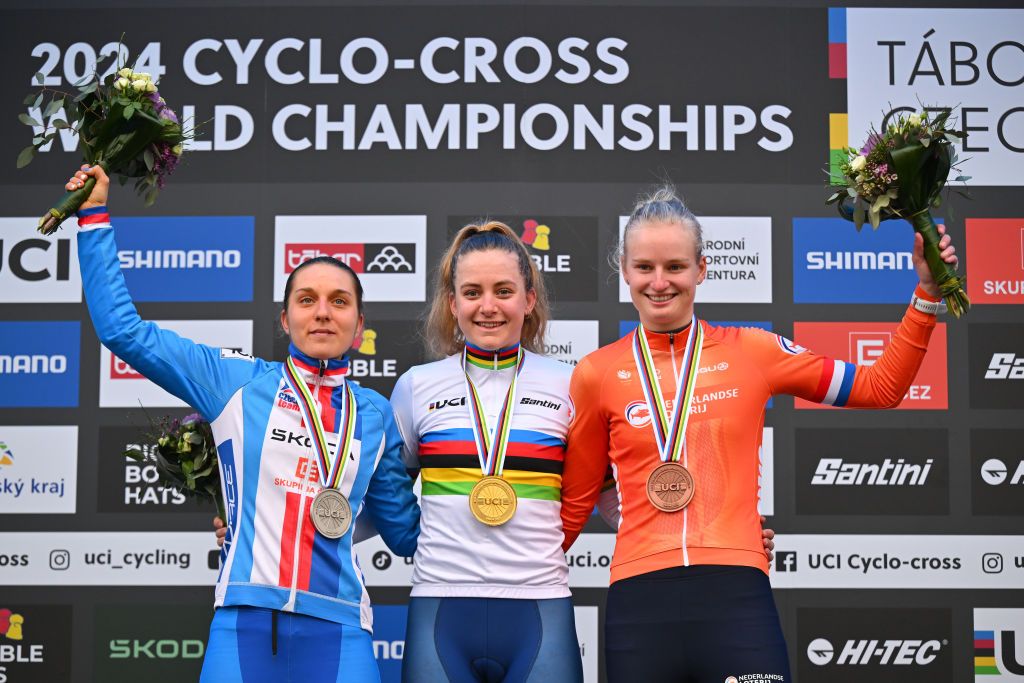 Zoe Backstedt takes centre stage on the podium