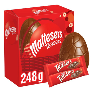 Maltesers Teaser Easter egg with contents outside the box