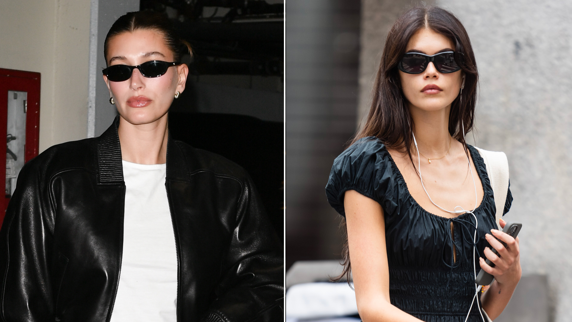 Hailey Bieber and Kaia Gerber wore the same With Jean top within days of each other