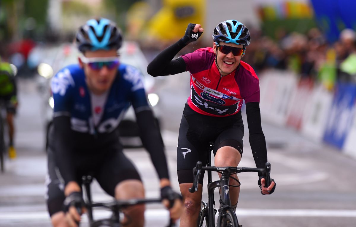 Pavel Sivakov celebrates his victory
