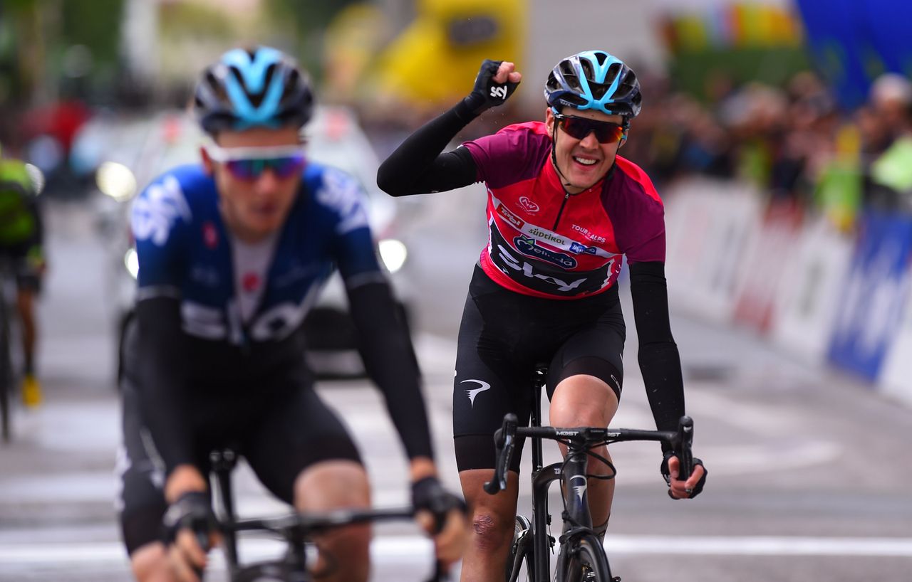 Pavel Sivakov celebrates his victory