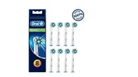 Oral-B Genuine CrossAction Replacement White Toothbrush Heads
