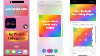 Sticky Widgets iOS 18