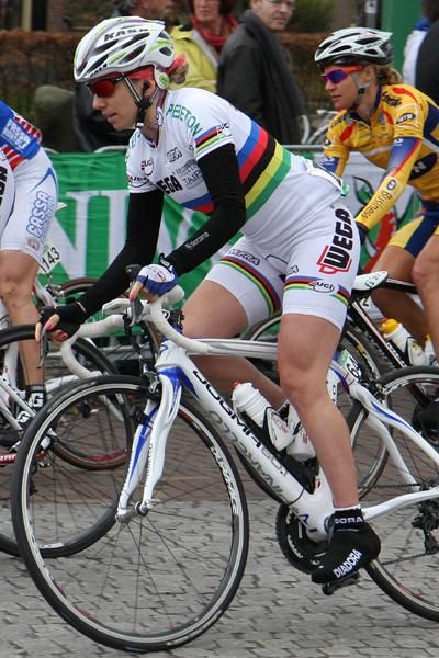 World champion Tatiana Guderzo (Team Valdarno)