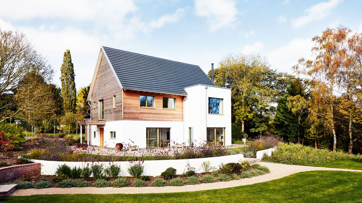 contemporary self build house