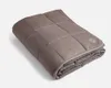 ESPA Grey Cotton Weighted Blanket