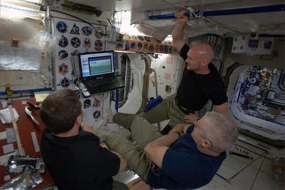Even the International Space Station's astronauts are blowing off work to watch the World Cup