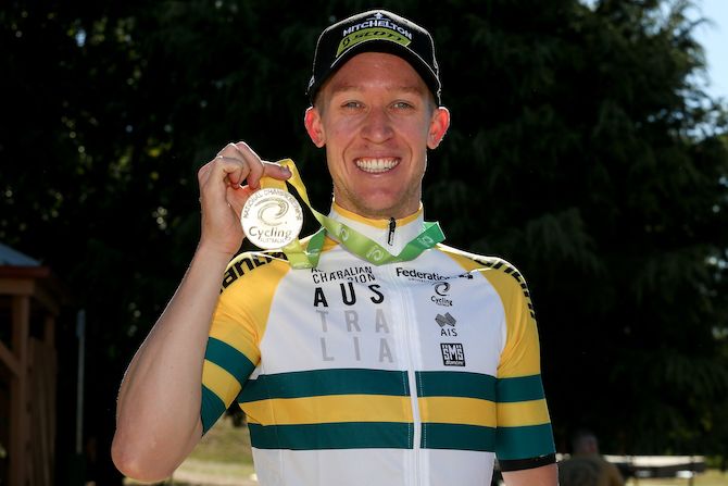 Cameron Meyer (Mitchelton-Scott) is the 2020 Australian road race champion
