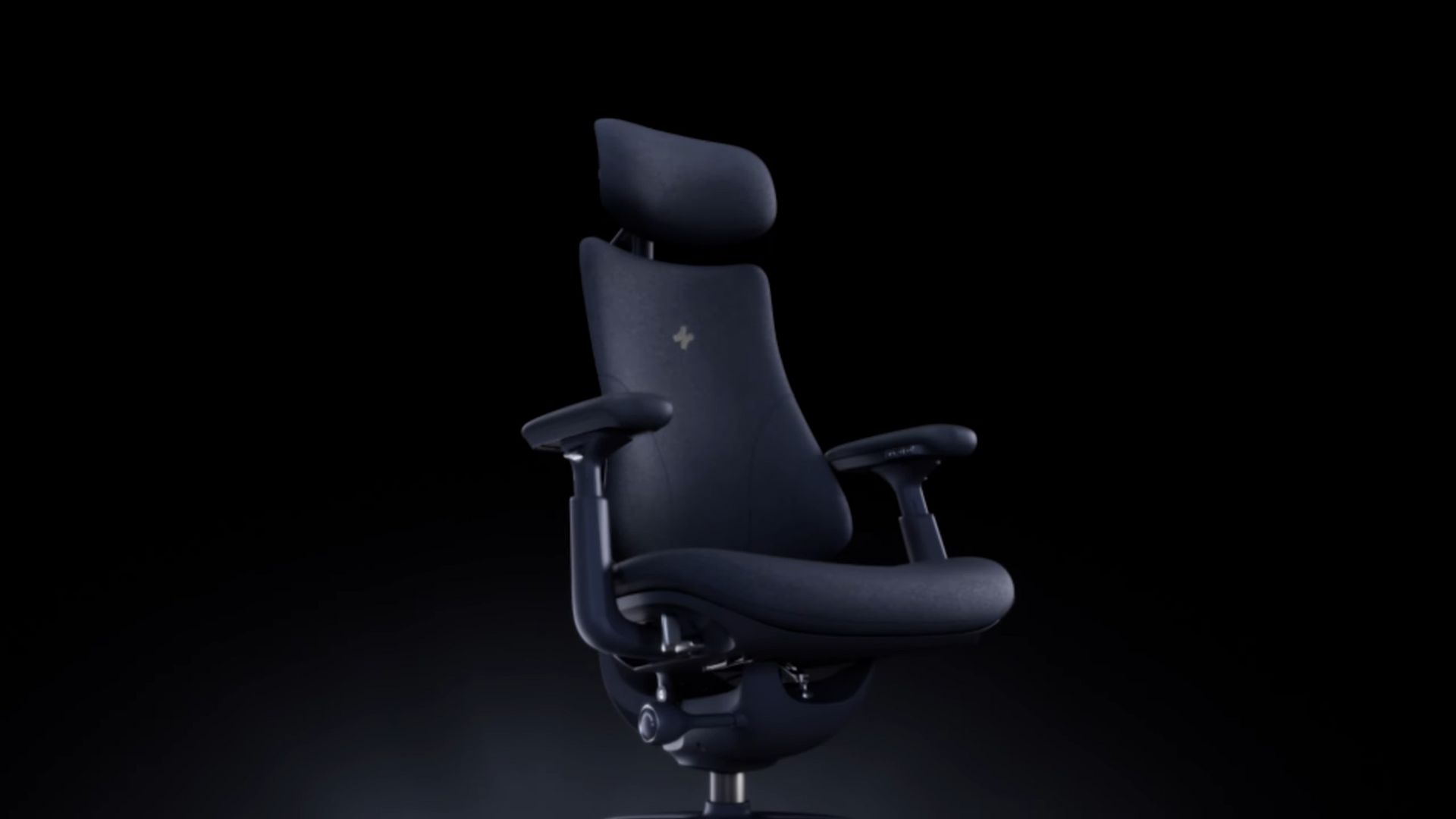 The black LiberNovo Omni in a void space