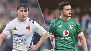 Antoine Dupont of France and James Ryan of Ireland could both feature in the France vs Ireland live stream