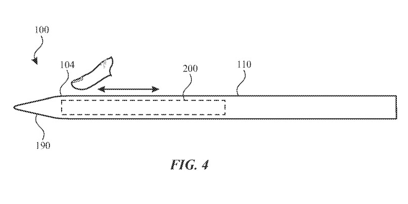 Apple patents showing new Apple Pencil input features