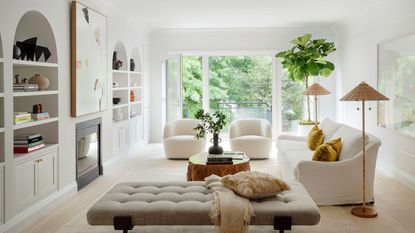 A Stunning Transformation: Elevating This Living Room to Luxury Level!