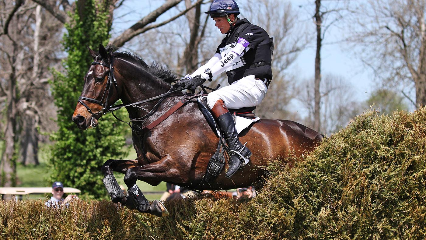 William Fox-Pitt and Bay My Hero, Kentucky Three-Day Event winners in 2014