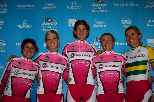 The team award was won by MB Cycles.