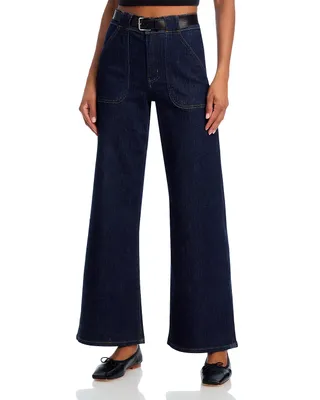 High Rise Modern Pocket Jeans in Rinse