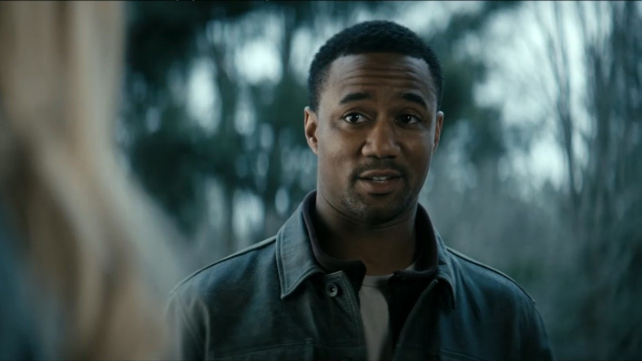 Jessie T. Usher looking at someone in The Boys Season 5.