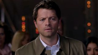 Misha Collins as Castiel in Supernatural.