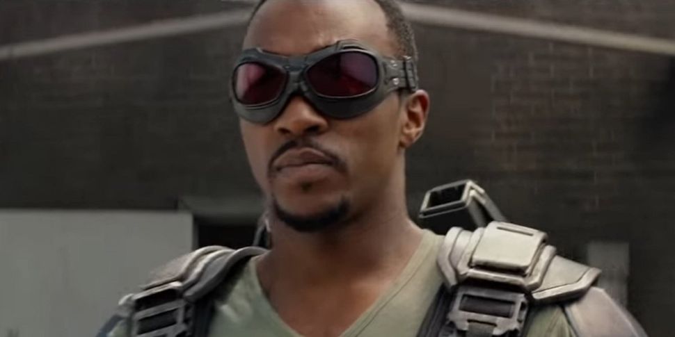 Anthony Mackie Is All Superhero Swagger Smoking A Cigar Wearing Falcon ...