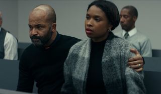 All Rise Jeffrey Wright tries to comfort Jennifer Hudson in court