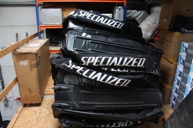 Specialized provide the bike bags as well as the bikes