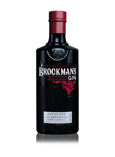 Brockmans Intensely Smooth Gin | 50cl 40% Abv | Award-Winning Premium English Gin | Crafted With Dark Berries &amp;amp; Noble Traditions | Ultra-Smooth, Distinctive Taste | Perfect for Cocktails, G&amp;amp;t &amp;amp; Gifts