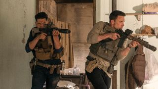 Jon Bernthal and Ben Affleck in The Accountant 2