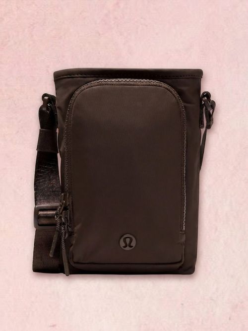 Water Bottle Crossbody With Front Pocket