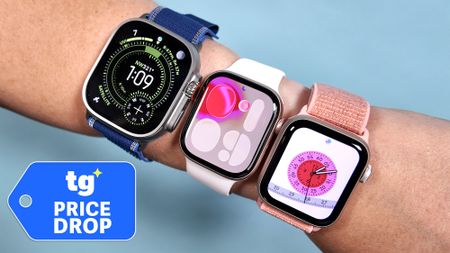Apple Watch Ultra 3, Apple Watch Series 11, Apple and Watch SE 3 shown on arm