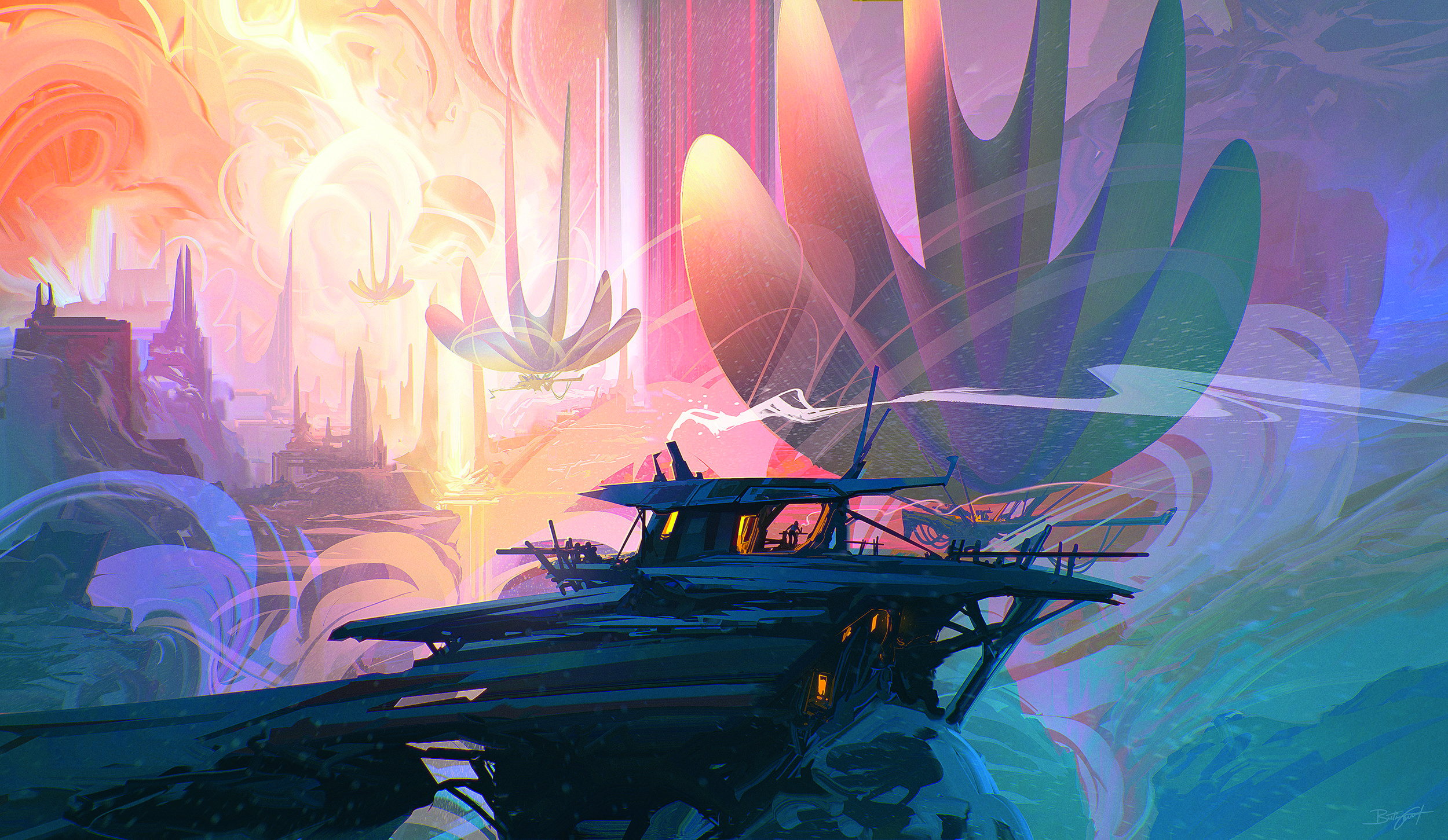 How background artists define the tone of movies and games before the action even starts
