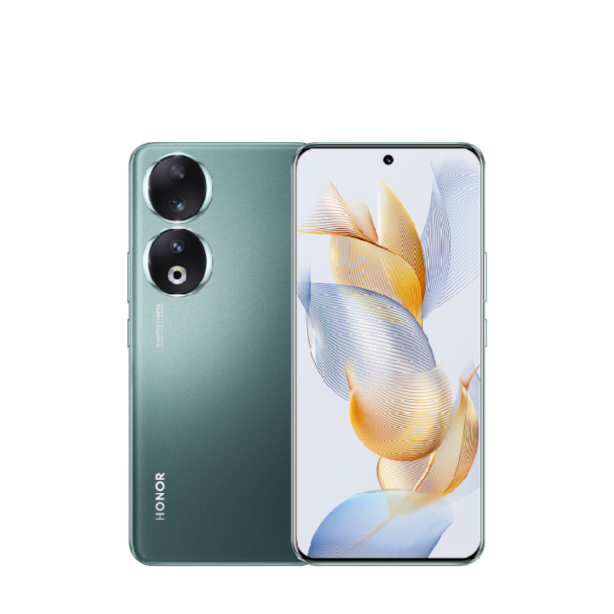 Honor 90 valkoisella taustalla