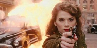 Peggy Carter in action