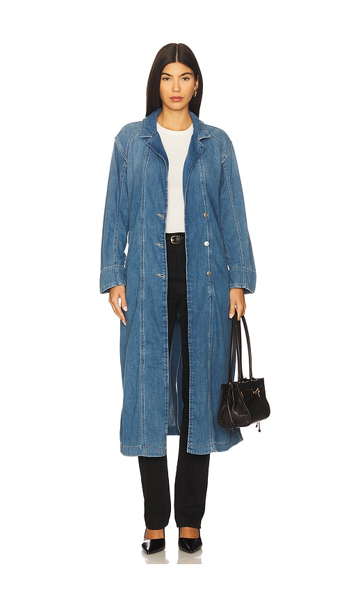 X We the Free Monique Indigo Duster in Sunlight Blue