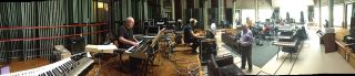 Recording at Peter Gabriel’s Real World Studios in Bath