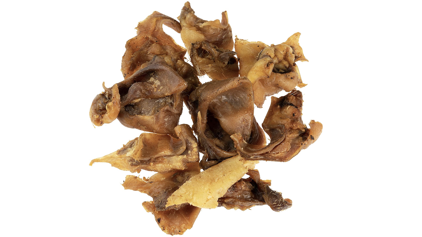 Pig ear natural dog chews