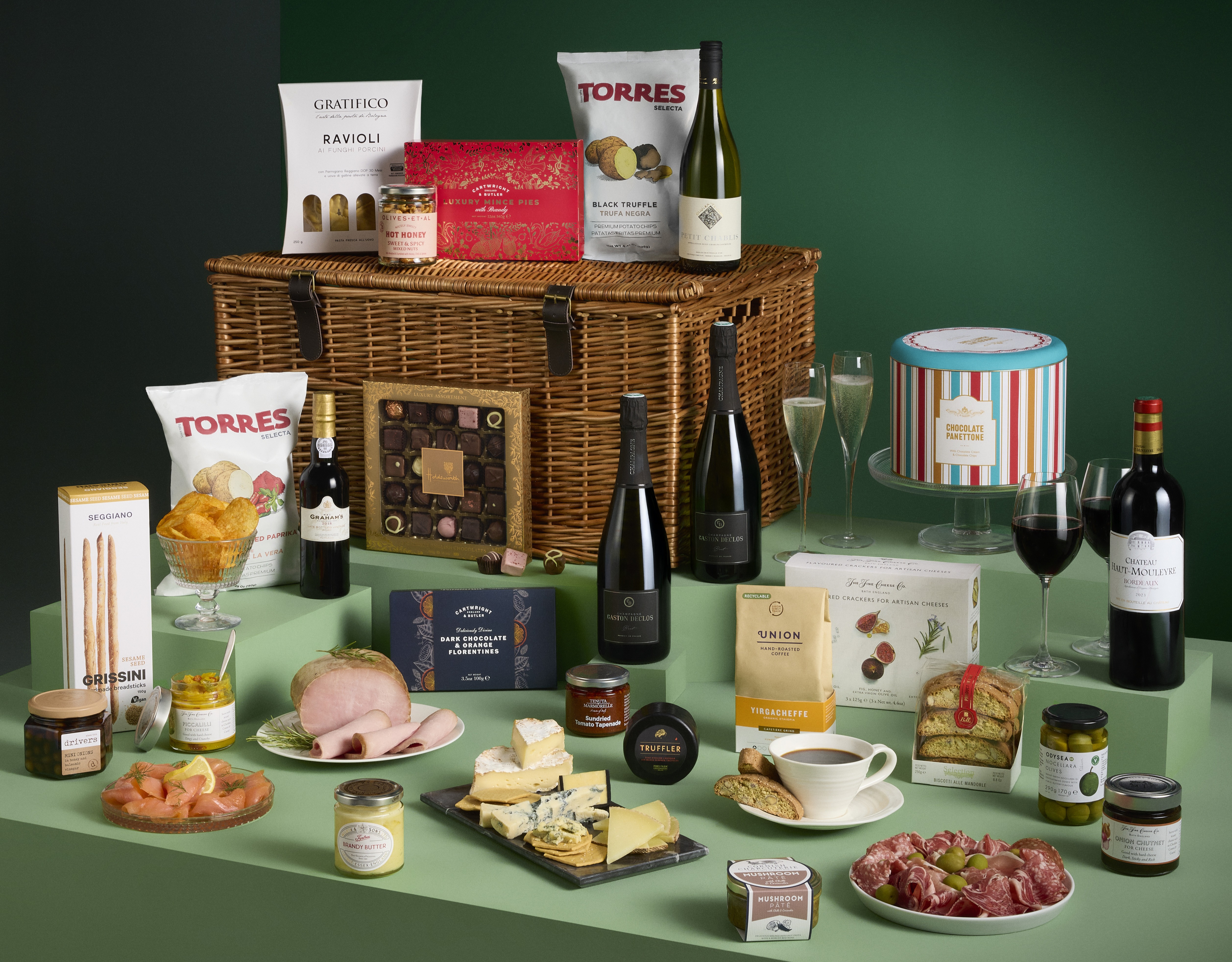 John Lewis luxury Christmas hamper