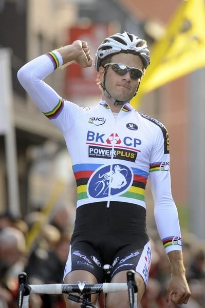 Niels Albert (BKCP Powerplus) got back to winning in Kermiscross Ardooie.