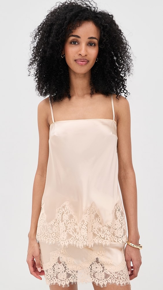Reformation Carolina Silk Top