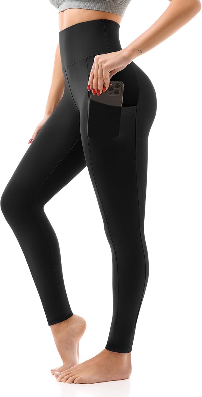 SINOPHANT, High-Waisted Leggings With Pockets 