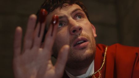 Josh O'Connor as Jud in Wake Up Dead Man: A Knives Out Mystery