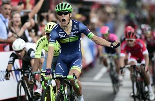 Magnus Cort Nielsen (Orica-BikeExchange) wins the final stage in Madrid