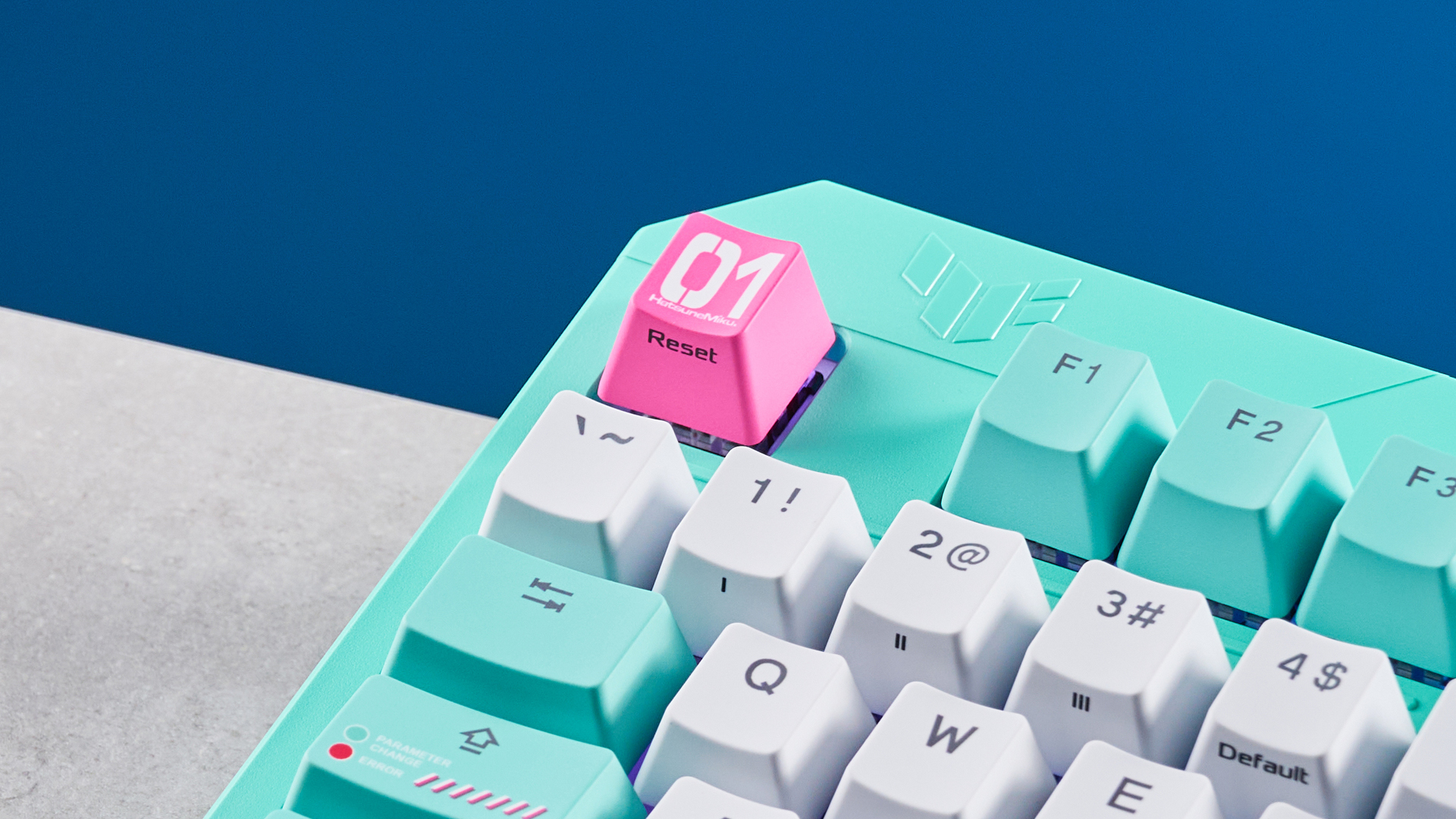 An Asus TUF Gaming K3 Gen II keyboard