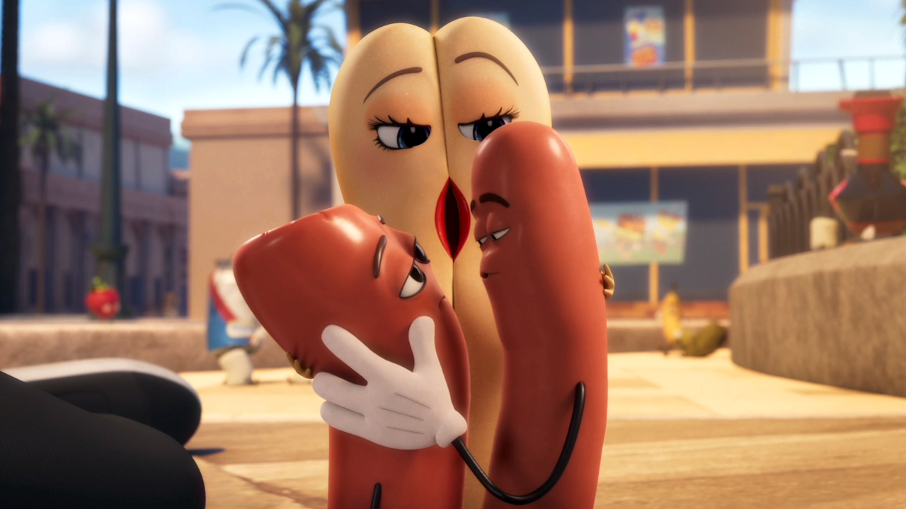 Сет Роген и The Sausage Party рассказали, каково было записывать сцены оргии с едой